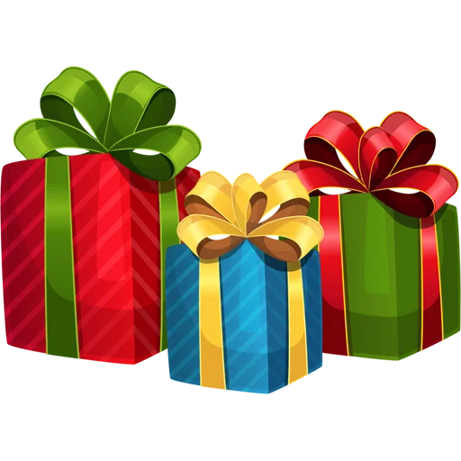 Telegram Sticker «Gift Packs» 🎁