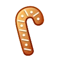 Эмодзи Gingerbread Xmas  🍭