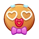 Емодзі Gingerbread Emoji 😍