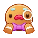 Емодзі Gingerbread Emoji 🧐