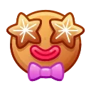 Емодзі Gingerbread Emoji 🤩