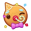 Емодзі Gingerbread Emoji 🥳