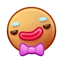 Gingerbread Emoji emoji 😏