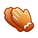 Емодзі Gingerbread Emoji 👏
