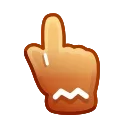 Gingerbread Emoji emoji 👆