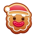 Емодзі Gingerbread Emoji 🎅