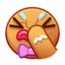 Gingerbread Emoji emoji 🤦‍♂️