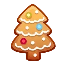 Емодзі Gingerbread Emoji 🎄