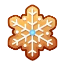Gingerbread Emoji emoji ❄️