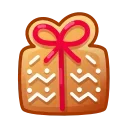Емодзі Gingerbread Emoji 🎁
