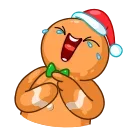 Gingerbread Man  emoji 😂