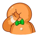 Gingerbread Man  emoji 🤦‍♂