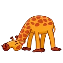 Giraffe stiker 😂