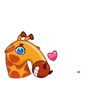 Giraffe emoji 😘