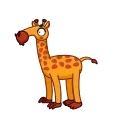 Giraffe stiker 😱