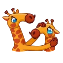 Giraffe stiker 😭