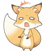 Эмодзи телеграм Girly Fox Emoji