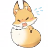 Эмодзи телеграм Girly Fox Emoji