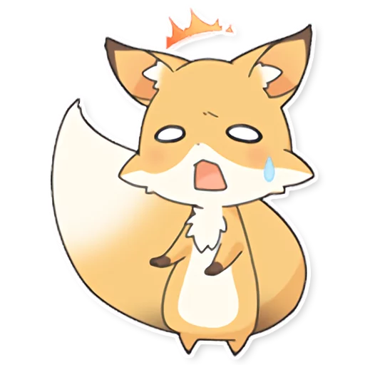 Girly Fox Remastered emoji 😰