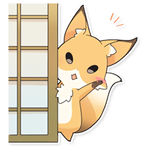 Telegram Sticker «Girly Fox Remastered» 🤗