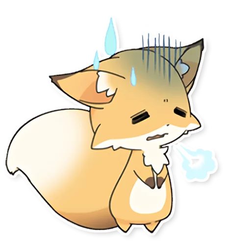 Telegram Sticker «Girly Fox Remastered» 