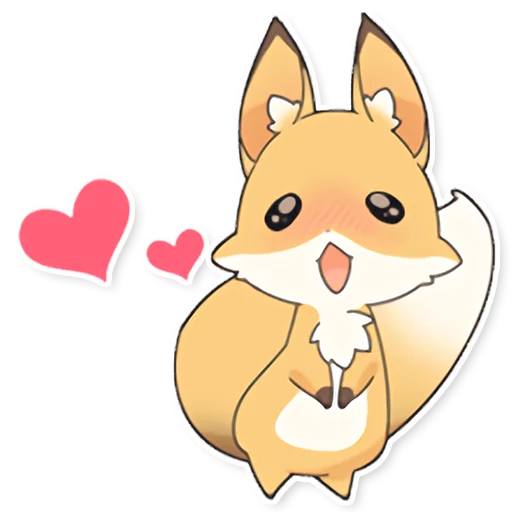 Girly Fox Remastered emoji ❤️
