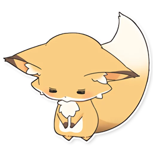 Girly Fox Remastered sticker 😔