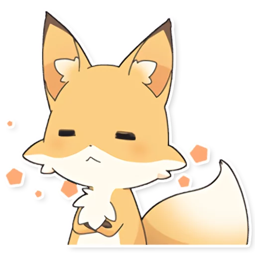 Емодзі Girly Fox Remastered 😑