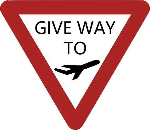 Give Way emoji 👻