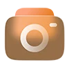 Telegram emoji «Glass icons» 📷