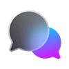 Telegram emoji «Glass icons» 💬