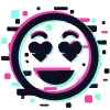 Telegram emoji Glitch