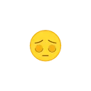 Glitter Emotion emoji 😔