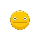 Glitter Emotion emoji 😐