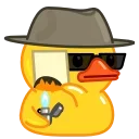 Стикер Telegram Duck 😎