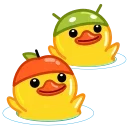 Telegram Duck emoji 👋