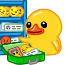 Telegram Duck emoji 🗃