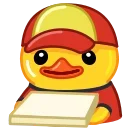 Telegram Duck stiker 🍕