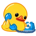 Telegram Duck stiker ☎️