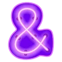 Glow Font emoji 🔣