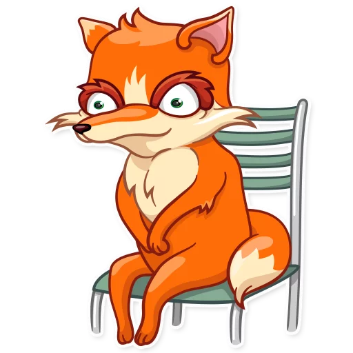 Telegram Sticker «Go, Fox!» 