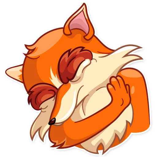 Telegram stiker «Go, Fox!» 