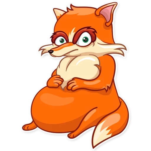 Эмодзи Go, Fox! 🤰