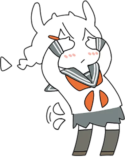 Goat Girl by SR emoji 🙈