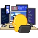 Gold Utya emoji 👨‍💻