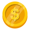 Telegram emoji Gold coins
