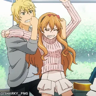 Стикер Golden Time  😠