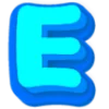 Эмодзи Telegram «Голубой шрифт» ❤️