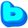 Голубой шрифт emoji 😍
