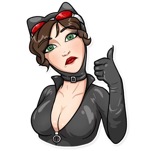Telegram stiker «Catwoman ::TgSticker» 👍